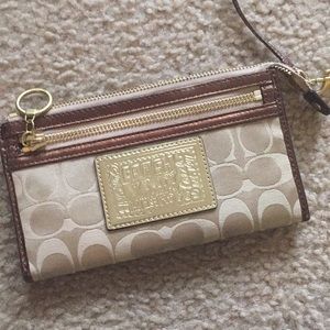 Coach wristlet